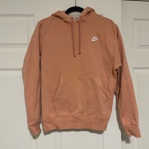 Pink Nike hoodie